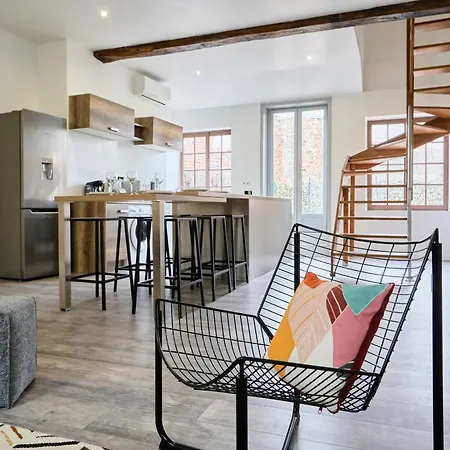 아파트 T3 Cosy Avec Terrasse A 두에