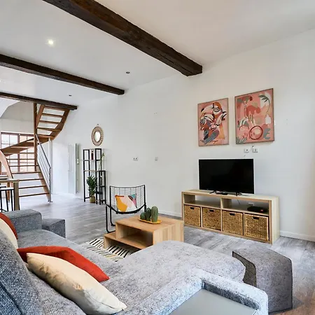 아파트 T3 Cosy Avec Terrasse A 두에