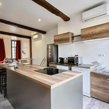 아파트 T3 Cosy Avec Terrasse A 두에